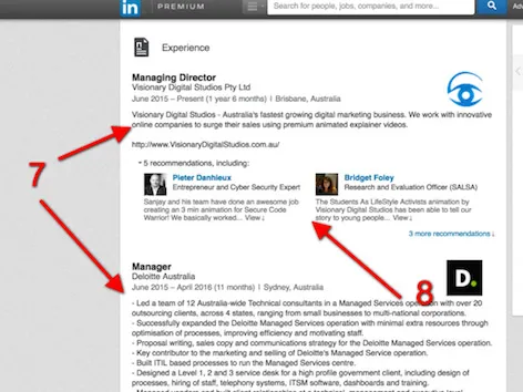 LinkedIn Profile