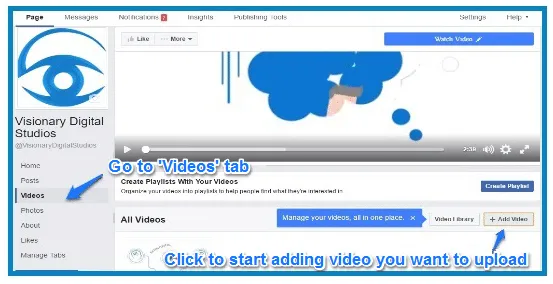 Upload Video
