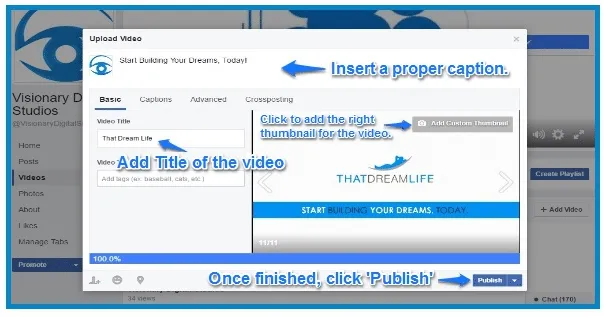 Add Video Information